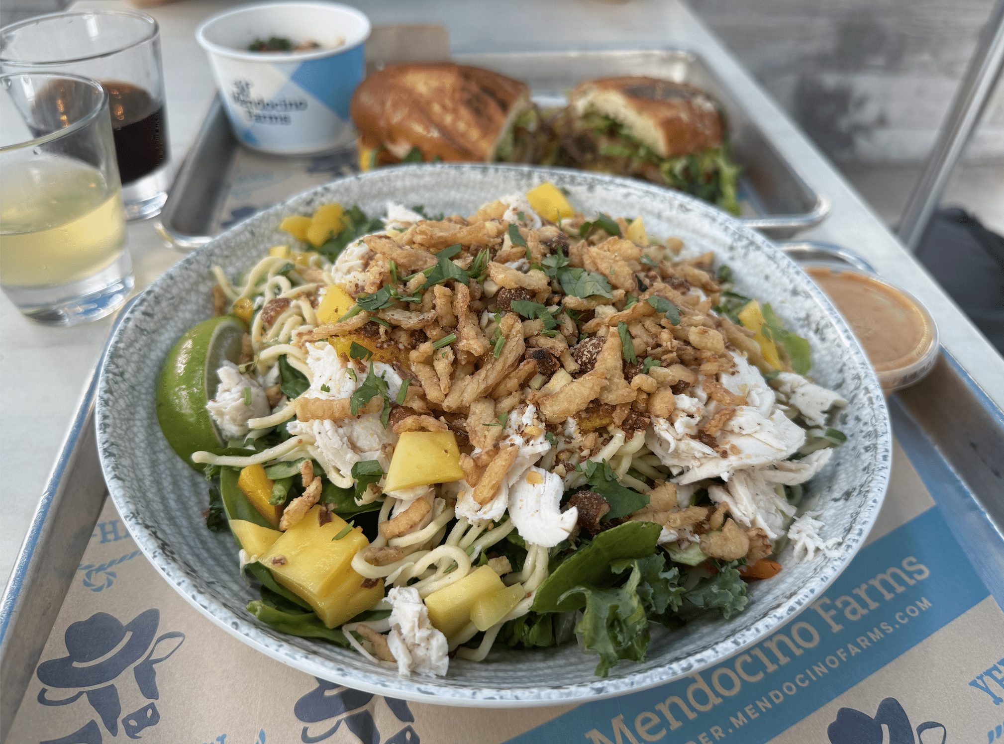 Salad at Mendocino Farms in Rice Village
